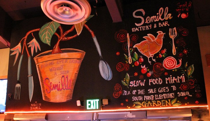 Semilla Eatery & Bar Organic Restaurant and Gastropub Miami Beach, FL